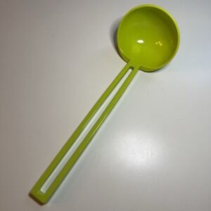 Zak Designs Lime Green Melamine Ladle Open Handle Kitchen Utensil Scoop